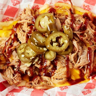 Pork Loaded fries