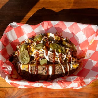 Brisket Loaded Baked Potato